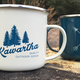 Illustration for article titled Save 50% on The Kawartha Enamel Mug Set: Great for Camping or Home ($12)